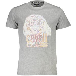 Cavalli Class Pánske Tričko S Krátkym Rukávom Šedá Xl Cavalli Class Pánske Tričko S Krátkym Rukávom Šedá Xl
