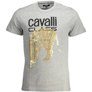 Cavalli Class Pánske Tričko S Krátkym Rukávom Čierna Xl Cavalli Class Pánske Tričko S Krátkym Rukávom Čierna Xl