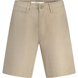 Pánske Bermudy Guess Jeans Hnedé Krémová 38 Pánske Bermudy Guess Jeans Hnedé Krémová 38