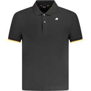 Čierne Pánske Polo Tričko K-Way Čierna M Čierne Pánske Polo Tričko K-Way Čierna M