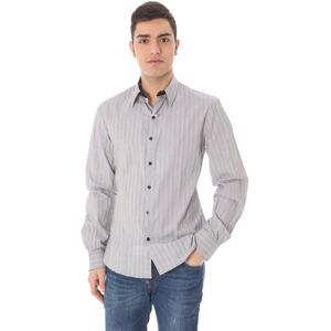 COSTUME NATIONAL Pánska Košeľa S Dlhým Rukávom Šedá 52 COSTUME NATIONAL Pánska Košeľa S Dlhým Rukávom Šedá 52