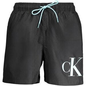Calvin Klein Čierne Pánske Kúpacie Kraťasy Čierna M Calvin Klein Čierne Pánske Kúpacie Kraťasy Čierna M