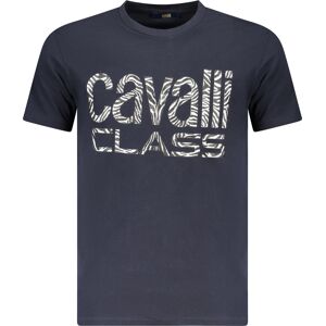 Cavalli Class Pánske Tričko S Krátkym Rukávom Modrá Xxl Cavalli Class Pánske Tričko S Krátkym Rukávom Modrá Xxl
