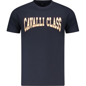 Cavalli Class Pánske Tričko S Krátkym Rukávom Modrá L Cavalli Class Pánske Tričko S Krátkym Rukávom Modrá L