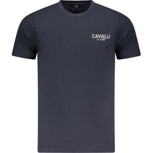 Cavalli Class Pánske Tričko S Krátkym Rukávom Modrá Xxl Cavalli Class Pánske Tričko S Krátkym Rukávom Modrá Xxl