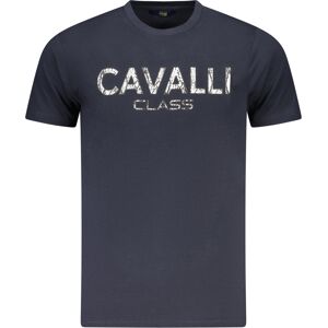 Cavalli Class Pánske Tričko S Krátkym Rukávom Modrá L Cavalli Class Pánske Tričko S Krátkym Rukávom Modrá L