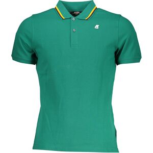 Zelené Pánske Polo Tričko K-Way Zelená S Zelené Pánske Polo Tričko K-Way Zelená S