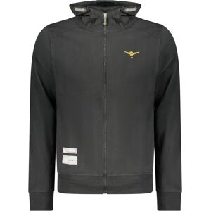 ACCADEMIA MILITARE Pánska Čierna Mikina Na Zips M ACCADEMIA MILITARE Pánska Čierna Mikina Na Zips M