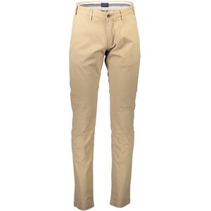 Pánske Béžové Chino Nohavice Gant Krémová 30 L34 Pánske Béžové Chino Nohavice Gant Krémová 30 L34