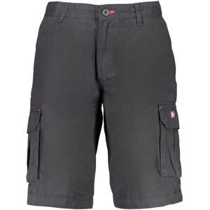 Norway 1963 Black Men'S Bermuda Pants Čierna 48 Norway 1963 Black Men'S Bermuda Pants Čierna 48