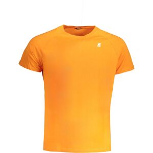 K-Way Oranžové Pánske Tričko S Krátkym Rukávom Oranžová S K-Way Oranžové Pánske Tričko S Krátkym Rukávom Oranžová S