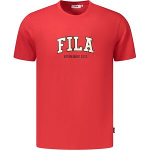 Červené Pánske Tričko Fila L Červené Pánske Tričko Fila L