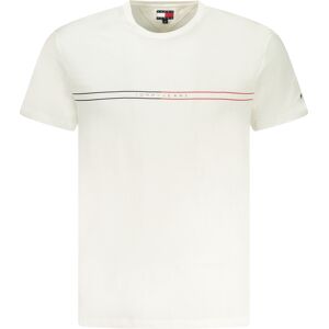 Biele Tričko Tommy Hilfiger S Krátkym Rukávom Biela Xl Biele Tričko Tommy Hilfiger S Krátkym Rukávom Biela Xl