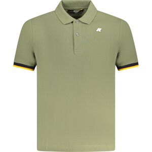 Zelené Pánske Polo Tričko K-Way Kaki S Zelené Pánske Polo Tričko K-Way Kaki S
