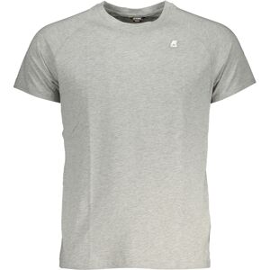 K-Way Sivé Pánske Tričko S Krátkym Rukávom Šedá Xxl K-Way Sivé Pánske Tričko S Krátkym Rukávom Šedá Xxl