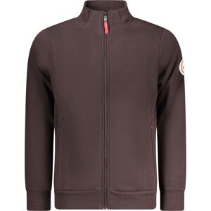 NORWAY 1963 Pánska Hnedá Mikina Na Zips S NORWAY 1963 Pánska Hnedá Mikina Na Zips S