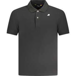 Čierne Pánske Polo Tričko K-Way Čierna S Čierne Pánske Polo Tričko K-Way Čierna S