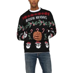 Vianočný Sveter Only & Sons Čierna S Vianočný Sveter Only & Sons Čierna S