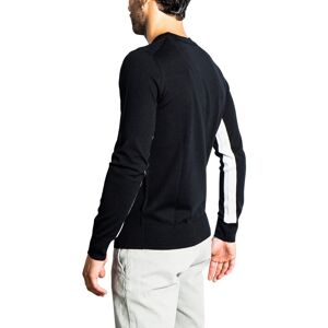 Paolo Pecora Milano Pánsky Sveter Čierna L Paolo Pecora Milano Pánsky Sveter Čierna L