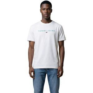 Tommy Hilfiger Jeans Tričko Biela M Tommy Hilfiger Jeans Tričko Biela M