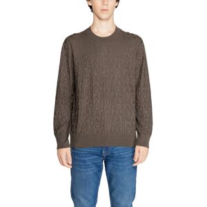 Armani Exchange Pánsky Sveter Hnedá M Armani Exchange Pánsky Sveter Hnedá M