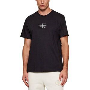 Calvin Klein Pánske Tričko S Krátkym Rukávom Čierna L Calvin Klein Pánske Tričko S Krátkym Rukávom Čierna L