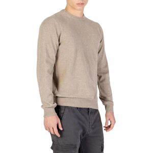 Yos Pánsky Kašmírový Sveter S Okrúhlym Výstrihom Šedá M Yos Pánsky Kašmírový Sveter S Okrúhlym Výstrihom Šedá M