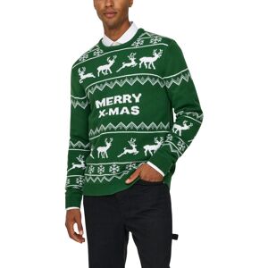 Vianočný Sveter Only & Sons Biela M Vianočný Sveter Only & Sons Biela M