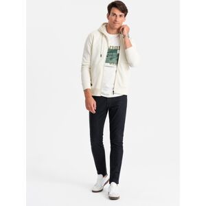 Ombre Sweatshirt Om-Ssbz-0160 Biela S Ombre Sweatshirt Om-Ssbz-0160 Biela S
