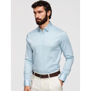 Ombre Pánska Slim Fit Košeľa S Hodvábnym Vzhľadom Biela Xl Ombre Pánska Slim Fit Košeľa S Hodvábnym Vzhľadom Biela Xl