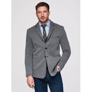 Pánske Pletené Sako Ombre Slim Fit Modrá Xxl Pánske Pletené Sako Ombre Slim Fit Modrá Xxl