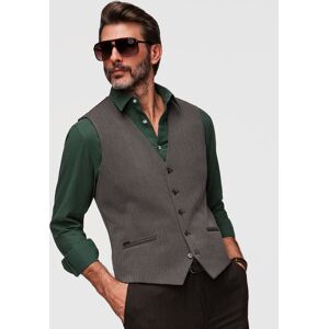 Pánska Slim Fit Vesta Ombre Šedá Xxl Pánska Slim Fit Vesta Ombre Šedá Xxl
