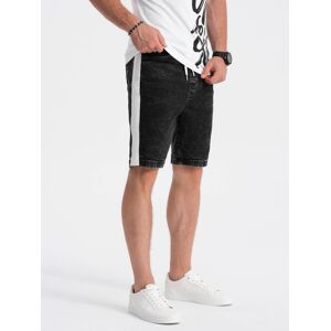 Pánske Oblečenie Ombre W363/lightjeans Čierna S Pánske Oblečenie Ombre W363/lightjeans Čierna S