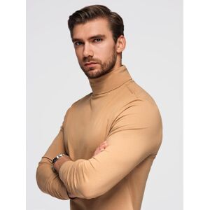 Pánsky Rolákový Sveter Ombre Krémová L Pánsky Rolákový Sveter Ombre Krémová L