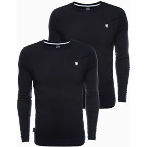 Ombre Men'S Longsleeve Set With Elastane - Mix 2 Čierna Xxl Ombre Men'S Longsleeve Set With Elastane - Mix 2 Čierna Xxl