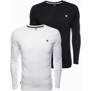 Ombre Men'S Longsleeve Set With Elastane - Mix 2 Čierna Xxl Ombre Men'S Longsleeve Set With Elastane - Mix 2 Čierna Xxl