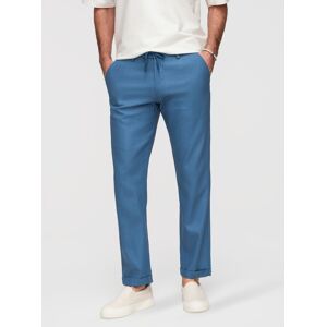 Pánske Ľanové Chino Nohavice Ombre Biela Xl Pánske Ľanové Chino Nohavice Ombre Biela Xl