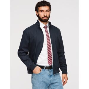 Pánska Bunda Ombre Harrington - Námornícka Modrá Modrá M Pánska Bunda Ombre Harrington - Námornícka Modrá Modrá M