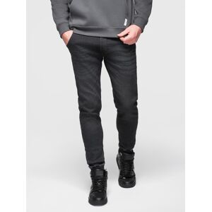 Pánske Denimové Jogger Nohavice Ombre Čierna Xl Pánske Denimové Jogger Nohavice Ombre Čierna Xl