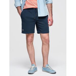 Ombre Men'S Relaxed Fit Short Sweat Shorts In Athleisure Style - Navy Blue Modrá L Ombre Men'S Relaxed Fit Short Sweat Shorts In Athleisure Style - Navy Blue Modrá L