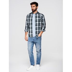 Pánske Rifle Ombre Carrot Fit Svetlomodrá Xl Pánske Rifle Ombre Carrot Fit Svetlomodrá Xl