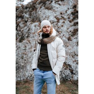 Pánska Bunda Ombre Winter Hnedá Xxl Pánska Bunda Ombre Winter Hnedá Xxl