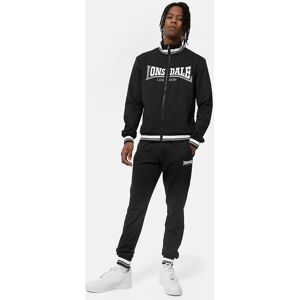 Lonsdale Men'S Tracksuit Regular Fit Čierna M Lonsdale Men'S Tracksuit Regular Fit Čierna M