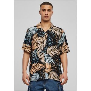 Urban Classics Aop Resort Viscose Shirt In The Palm Of Your Hand S Urban Classics Aop Resort Viscose Shirt In The Palm Of Your Hand S