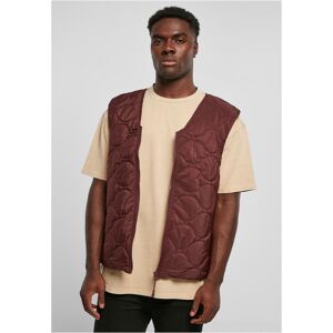Urban Classics Cherry Gilet Zipper Tmavočervená M Urban Classics Cherry Gilet Zipper Tmavočervená M