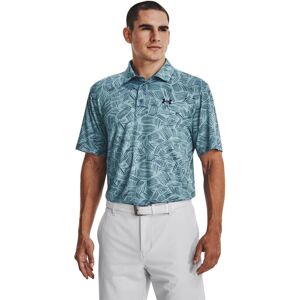 Men'S Polo Shirt Under Armour Playoff 3.0 Printed Polo Šedá S Men'S Polo Shirt Under Armour Playoff 3.0 Printed Polo Šedá S