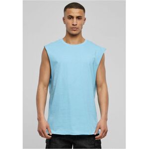Urban Classics Baltic Blue Sleeveless T-Shirt With Open Edge Svetlomodrá Xl Urban Classics Baltic Blue Sleeveless T-Shirt With Open Edge Svetlomodrá Xl
