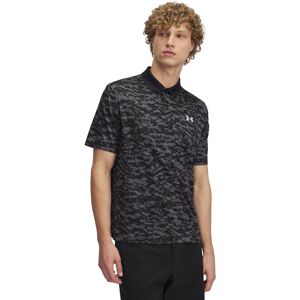 Men'S T-Shirt Under Armour Perf 3.0 Matchplay Printed Polo Čierna L Men'S T-Shirt Under Armour Perf 3.0 Matchplay Printed Polo Čierna L