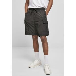 Urban Classics Nylon Cargo Shorts Black Šedá Xl Urban Classics Nylon Cargo Shorts Black Šedá Xl