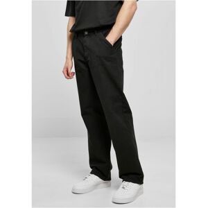 Urban Classics Linen Trousers Black Čierna 38 Urban Classics Linen Trousers Black Čierna 38